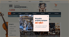 Desktop Screenshot of produktymuzyczne.pl